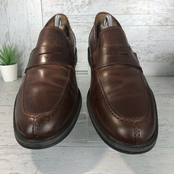 Johnston & Murphy Dark Brown Leather Derbys main image 7